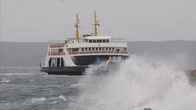 Güney Marmara'da yarınki bazı feribot seferleri iptal edildi