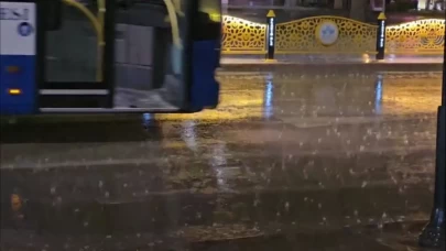 Elazığ’da sağanak yağış etkili oldu