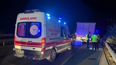 Uşak’ta feci kaza: Motosiklet sürücüsü hayatını kaybetti