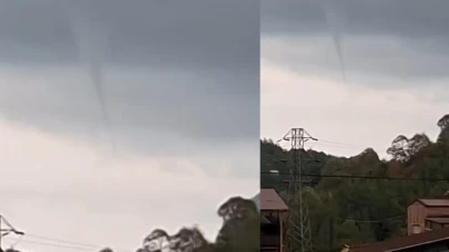 Amasra'da hortum kamerada