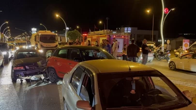 Edirne’de zincirleme kaza: 1 sürücü kaçtı, 1 sürücü alkollü çıktı, 1 kişi yaralandı