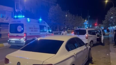 Seyir halindeki otomobile silahlı saldırı düzenlendi