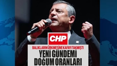 Balıkların ürkmesinden gocunan Özgür Özel'in gündemi, bu sefer doğum oranları oldu!