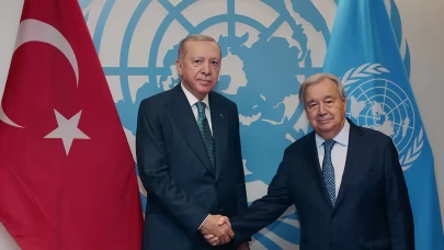 Cumhurbaşkanı Erdoğan, BM Genel Sekreteri Guterres ile görüştü