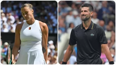 ABD Açık'ta Aryna Sabalenka ve Novak Djokovic çeyrek finale çıktı