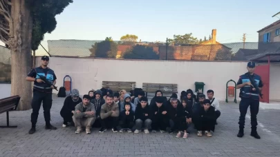 Didim sahilinde kaçak göç operasyonu: 23 düzensiz göçmen yakalandı
