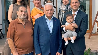 Binali Yıldırım'dan MHP'li Yücel Bulut'a baba evi ziyareti
