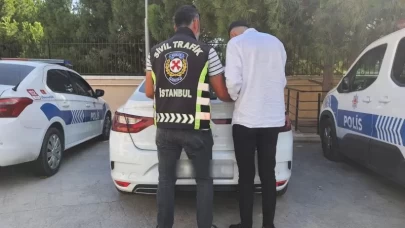 Drift atarak tehlike saçtı!