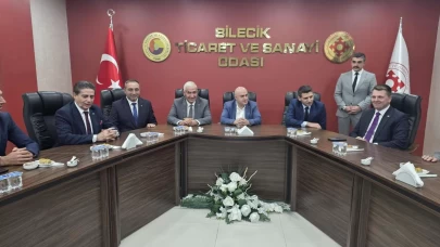 MHP heyeti Bilecik’te ziyaretlerde bulundu