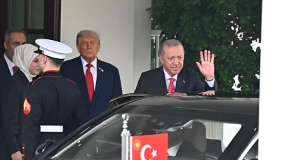 Cumhurbaşkanı Erdoğan, Beyaz Saray'dan ayrıldı