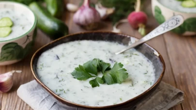 Lezzetli cacığın sırrı meğer buymuş