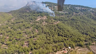 Antalya'da orman yangını!