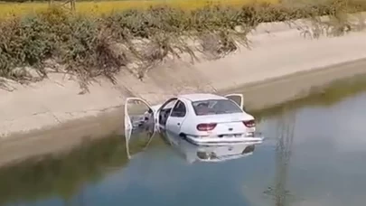 Adana’da otomobil sulama kanalına devrildi: 1 ölü, 2 yaralı