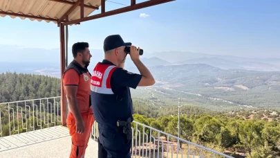Kilis’te orman yangınlarına karşı denetim ve kontrol faaliyeti