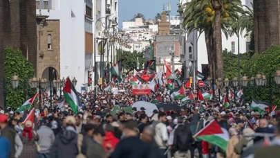 Tunus ve Fas’ta Gazze’ye destek gösterileri