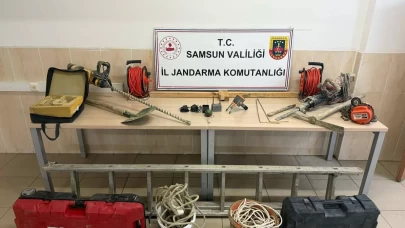 Samsun’da kaçak kazı yapan 6 kişi yakalandı