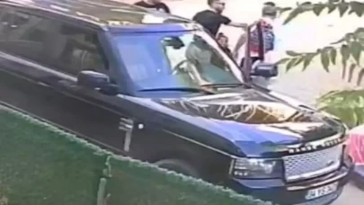 Çocuklarının gözü önünde babaya tokat atan maganda tutuklandı