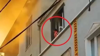 Anne önce çocuğunu sonra kendisini üçüncü kattan attı