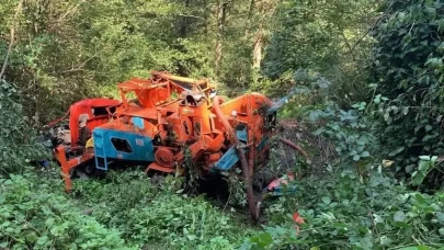 Giresun’da patoz uçuruma yuvarlandı: 1 ölü