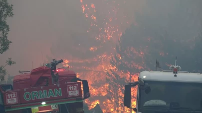 Kastamonu-Karabük sınırında çıkan ikinci yangına müdahale ediliyor