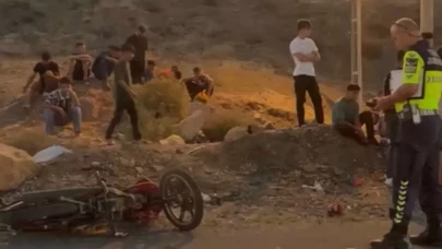 Mardin’de devrilen motosikletin sürücüsü hayatını kaybetti