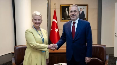 Bakan Fidan BM Dünya Gıda Programı İcra direktörü McCain ile görüştü