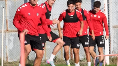 Sivasspor, Sarıyer maçı hazırlıklarını sürdürdü