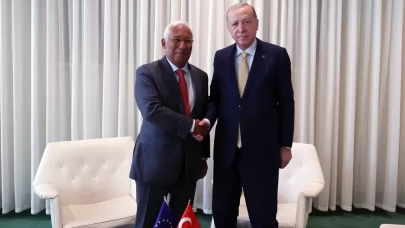 Cumhurbaşkanı Erdoğan, AB Konseyi Başkanı Costa'yı kabul etti