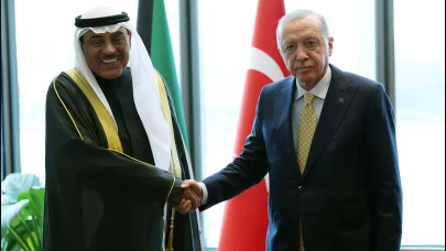 Cumhurbaşkanı Erdoğan, Kuveyt Veliaht Prens Sabah Halid es-Sabah'ı kabul etti