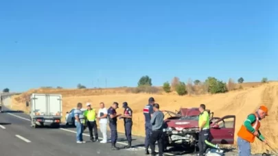 Kırklareli'nde zincirleme kaza: 4 yaralı