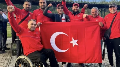 Milli sporcu Muaz Erdem Madran, atıcılıkta dünya şampiyonu olarak tarihe geçti!