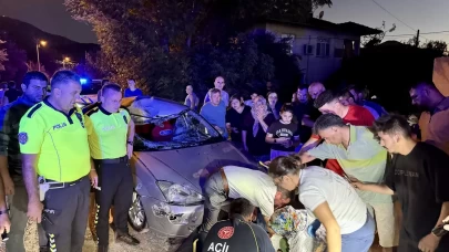 Fethiye'de feci kaza: Otomobil bisikletliye çarptı, sürücü ağır yaralı