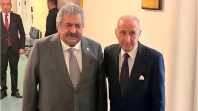 MHP Genel Başkan Yardımcısı Feti Yıldız, Hikmet Çetin ile görüştü