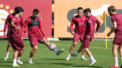 Galatasaray, Alanyaspor maçı hazırlıklarını sürdürdü