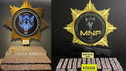 Malatya'da zehir tacirlerine darbe: 26 tutuklama