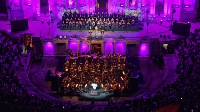 "Carmina Burana" balesi, Hierapolis Antik Tiyatrosu'nda sahnelendi