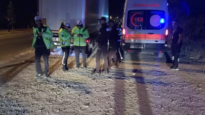 Konya Ereğli’de feci kaza: Tırın çarptığı genç hayatını kaybetti