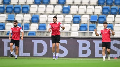 Gürcistan, Türkiye maçı öncesi hazırlıklarını tamamladı