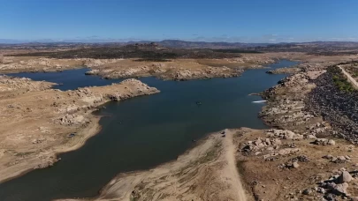 Kayalıköy Barajı'nın doluluk oranı yüzde 6'ya düştü