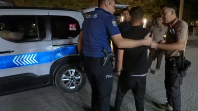 Polis ve bekçilerin alkollü şahıslarla imtihanı karakolda bitti