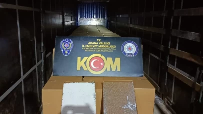 Adana’da dev makaron operasyonu: 2 zanlı tutuklandı