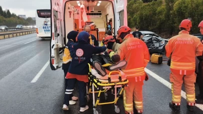 Anadolu otoyolunda kaza: 5 yaralı