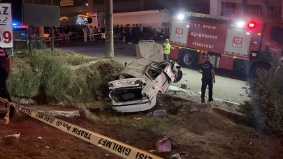 Aydın'da 3 araç birbirine girdi