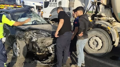 Mardin'de zincirleme trafik kazası: 7 yaralı