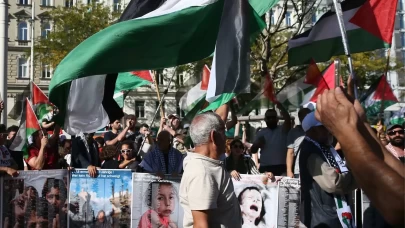 Viyana’da binlerce Filistin destekçisi sokakta: İsrail’e yaptırım çağrısı