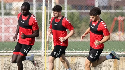 Sivasspor, Sarıyer maçı hazırlıklarını sürdürüyor
