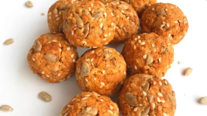 Ayçekirdekli Yulaf Topları Tarifi – Sağlıklı ve Pratik Atıştırmalık