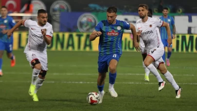 Çaykur Rizespor uzatmalarda güldü