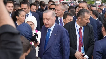 Cumhurbaşkanı Erdoğan Türkevi’ne geldi