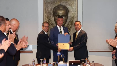 Sadettin Saran ve yönetim kurulu üyeleri mazbatasını aldı